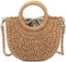 Women Straw Crossbody Bag Summer Beach Weave Shoulder Bag Rattan...