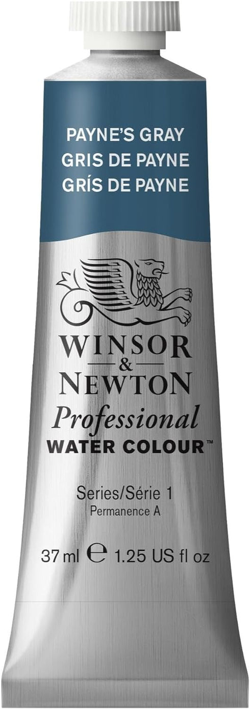 Winsor & Newton Professional Water Colour Paint, 1.25-oz Tube, Payne’s Gray...