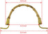 Bamboo Teapot Handle for Ceramic and Pottery Tea Pots and Unique Purses...