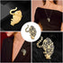 Tiger Shape Brooch Animals Design Breastpin Jewelry Clothes Breastpin Chic Pendant 2022 New Year for Men Women...