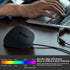 SANWA Wired Ergonomic Mouse, Optical Vertical Computer Mice, Reduce Wrist Strain, (1000/1600 Adjustable DPI, 6 Buttons) Compatible with MacBook, L...