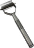 Professional Pet Grooming Undercoat Shedding Dematting Rake, 12 Teeth Wide...