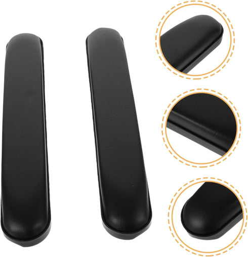2pcs Wheelchair Armrest Cushion Wheelchair Armrest Cover Drive Wheelchair Parts Chair Arm Pad Covers Patient Care Accessories Walker Handle Pads E...