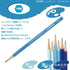 Mitsubishi Pencil K5617B Kakikata Pencil, Uni-Palette, B, Black, 1 Dozen...