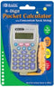 BAZIC 8-Digit Pocket Size Calculator w/ Neck String...