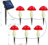 New Upgraded Waterproof Solar Mushroom Lights Outdoor Decor, 8 Modes for Garden Pathway Landscape Yard Easter Pathway Halloween Xmas Decorations, ...
