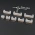 PH 2.0mm Socket Kit Compatible with JST-PH 2.0mm Pitch Connectors Through-Hole Side Entry Type Right Angle Stemma......