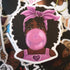 50 pcs Melanin Stickers | Black Girl Graffiti Stickers|Music Singer Decal Waterproof Vinyl Decals for Laptop Skateboard Water Bottles Luggage Scra...