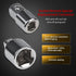JDMON Universal Adjustable 3 Jaw Oil Filter Wrench Remover Tool for Removing Oil filters Range 2.4 inch from 3.8 inch in Diameter Include 1/2”-3/8...