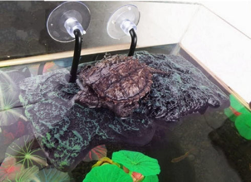 Minidiva Turtle Basking Platform Resting Terrace Aquarium Ornament...