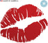 Valentines Day Decorations. Home Decor Valentine Lipstick Lips Kiss Window Sticker. Small Reusable Double Sided Window Cling Decal. Valentine's De...