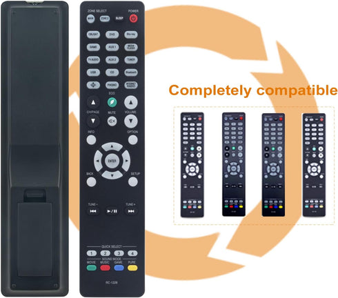RC-1228 Sub RC-1227 RC-1217 RC-1218 RC-1192 Replacement Remote Fit for Denon Integrated Network AV Receiver AVR-X3600H AVR-X2600H AVR-S950H AVR-X3...