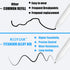 No Wore Out Titanium Alloy Replacement Fine Tips fit for Samsung S Pen Creator Edition, Precise Enhance Smooth Ballpoint Note Taking Nibs,2 Pcs...