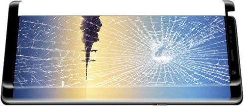 CENTAURUS Compatible with Samsung Galaxy Note 8 Glass Screen Protector (3 Pack) Case Friendly Edge to Edge Ultra-Thin Shatter Proof Silk Print Tem...
