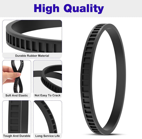 (4 Pack) 650721-00 BandSaw Rubber Tires Replacement Dewalt Band Saw Parts WM120 A02807 DCS374 DW328K D28770 D28770K...
