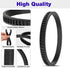 (4 Pack) 650721-00 BandSaw Rubber Tires Replacement Dewalt Band Saw Parts WM120 A02807 DCS374 DW328K D28770 D28770K...