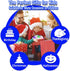 VNVDFLM Hover Soccer Ball Toys for Boys, LED Light Soccer Balls with Soft Foam Bumpers?, Indoor Outdoor Air Floating Hover Ball Football Game Kids...