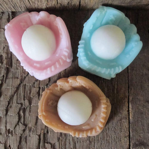 2Pcs/Set Baseball Fondant Mold for Cake Cupcake Decorating, Baseball Softball Glove Silicone Chocolate Candy Sugar Paste Mold, Sport Themed Party ...