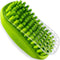Rubber Dog Bath & Massage Brush, Cat Shampoo Brush Scrubber Shower Wash Scrub Curry Comb with Soft Silicone Bristles for Short & Long Hair Pets...