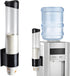 LBTING Cup Dispenser, Water Cooler Pull Type Cup Holder Fits 7oz - 12oz Cone or Flat Bottom Cups, Paste or Screw Plate Wall Mount, 16.9" Tube Leng...