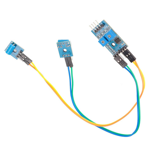 2 Channel Vibration Sensor Module, LM393 Comparator Alarm Sensor Board SW420 Switch for Industry...