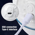 Humidifiers for Bedroom Kids Nursery,Mini Cool Mist humidifier,Baby Diffuser with Nightlight,Small Cute Ultrasonic Quiet Plant Humidifiers, Auto-S...