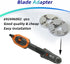 692496002 Oscillating Tool Adapter Compatible with jobmax heads R8223404 for Ryobi Blade Adapter Replacement PSL1MT01 MT100 NT1MT MT100G P570 P343...