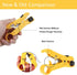 Universal Cable Stripper Cutter for Flat or Round UTP Cat5 Cat6 Wire Coax Coaxial Stripping Tool...