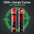Imren USB-C Rechargeable AAA Batteries,1.5V Rechargeable Lithium AAA Batteries, 600mwh AAA Lithium Batteries Rechargeable,1 Hours Quick Charge, 4-...