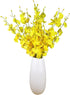 Artificial Flowers Orchids Silk Fake Flowers in Bulk, 10 Pcs (Each 20”), for Wedding Festive Party Home Office Decoration, Not Include Vase...