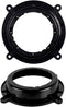 Metra 82-7501 Speaker Plates for Select 2013 and Mazda Multi-Application Vehicles (Pair), Black...