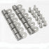 EASYBERG 3/16" Stainless Steel Brake Line Clamps with Screw Street Rod Custom Dune Buggy, 48pcs...
