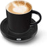 BESTINNKITS Smart Coffee Cup Warmer Set, Auto On/Off Gravity-induction Mug Office Desk Use, Candle Wax Cup Warmer Heating Plate (Up To 131F/55C), ...