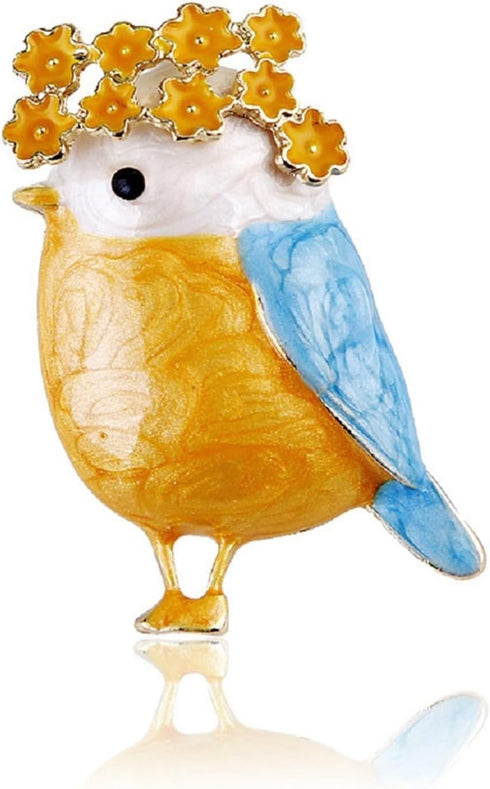 Bird Brooch, Jewelry Gift for Women, Girls, Ladies, Exquisite Packaging...