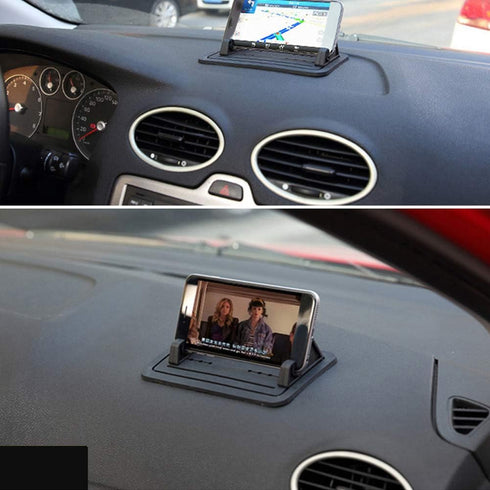 Car Dashboard Phone Holder, Universal Adjustable Silicone Gel Car Phone Mount Cell Phone Holder Cradle Stand......