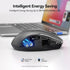 TECKNET Wireless Mouse (2.4G & BT5.0/3.0) Silent Mouse 4800 DPI Computer Mouse 6 Buttons Bluetooth Mouse, USB A Mouse Wide Compatibility - Grey...