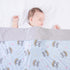 Baby Blanket for Boys Girls Soft Minky with Double Layer Dotted Backing, Cartoon Printed 30 x 40 Inch Toddler Blanket (Cute Koala)...