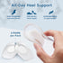 Heel Cushions for Heel Pain Relief (4 Pack) - Heel Spur Relief Products Heel Pads Heel Inserts Women Gel Heel Cups Heel Pain Men Heel Cups Plantar...
