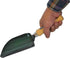 Japanese Soil Scoop Garden Tool, Large Loose Soil Scooper Tool for Transplanting, Heavy Duty Japanese Steel Wood Handle, Made in Japan, Black...