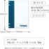 Kokuyo Campus 2x2 Ring Binder, Up to 40 Sheets, B5, for 26 Holes Loose Leaf Paper, Navy, Japan Import (RU-NP704DB)...