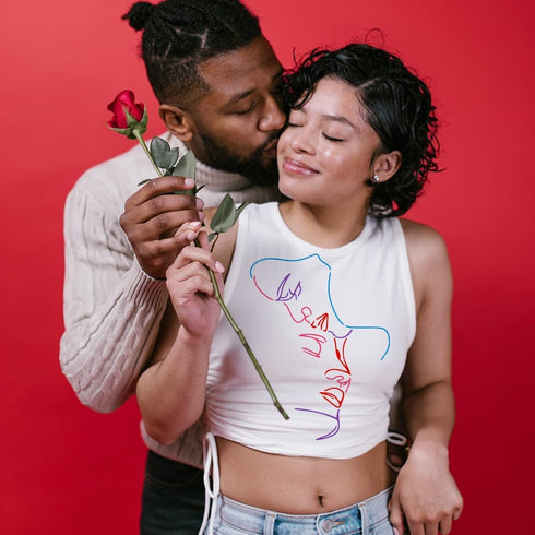 FINGERINSPIRE 6PCS Abstract Couple Line Stencils for Painting 8.3x11.7inch Reusable Men Women Couples Painting Stencils Large Face Hand Heart Patt...