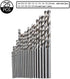 Precision Pin Vise Hand Drill with 25pcs Micro Twist Drill Bits Set (0.5-3.0mm) Mini Hand Drill Rotary Tool for PCB,Metal,Wood,Jewelry,Plastic,Res...