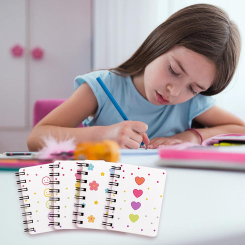 Small Spiral Notepad Cute Notebook, 8 Pack Kawaii Journals for Study and Notes Blank Page Fun Mini Scratch Pads, Back to School Supplies for Gifts...