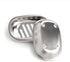 IMEEA Silver Soap Dish SUS304 Stainless Steel Brushed Soap Dish with Drain Bathroom Soap Holder...