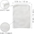 10 Pcs Tanks Filter Media Bags, Aquarium Media Bag, Aquarium Filter Bags, Fish Tank Media Mesh Filter Bags, with Zipper Reusable Aquarium Filter M...
