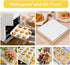 50 PCS 8 x 8 Inch Parchment Paper Baking Sheets for Cookies, Food Basket Liners, Air Fryer, Grilling Rack, Oven Non-Stick Precut Wax Paper Sheets ...