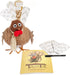 Turkey On The Table Thanksgiving Activity for Kids and Families (Includes Book, Turkey, Pen, & 13 Double Sided Feathers) - Give Thanks & Start a N...