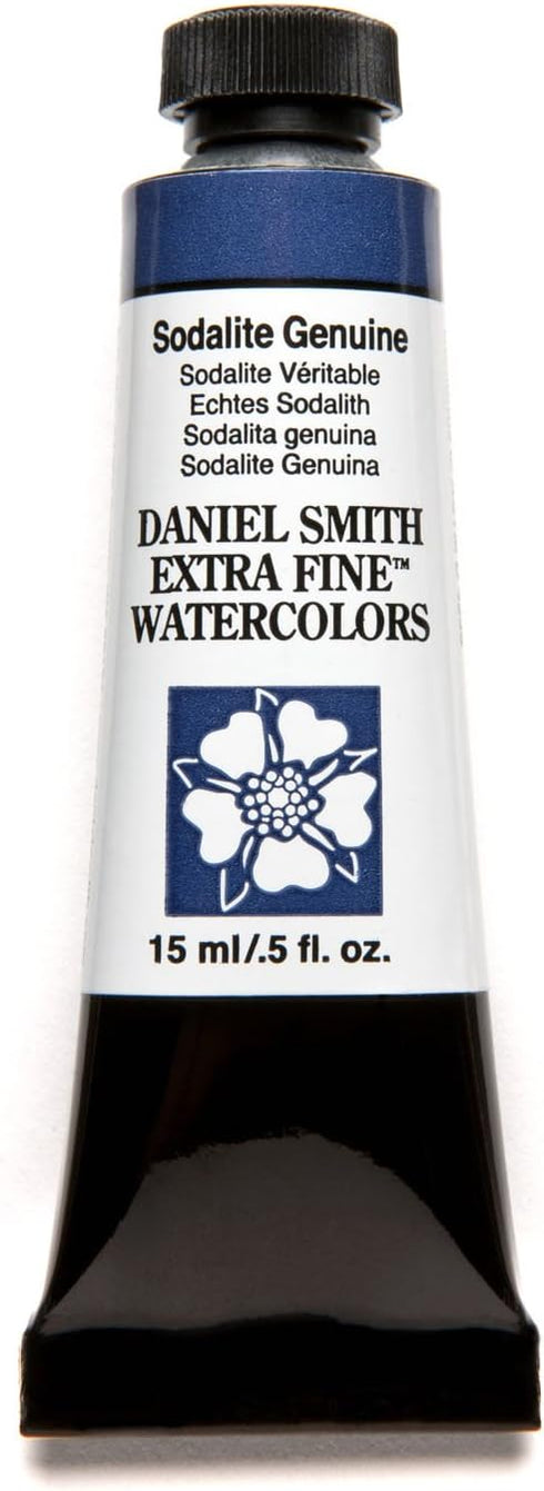 DANIEL SMITH Extra Fine Watercolor 15ml Paint Tube, Sodalite Genuine, 0.5 Fl Oz (Pack of 1)...