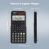 OSALO Scientific Calculator 401 Function 10+2 Digits Display Solar Battery Calculators Fraction Statistics Integral for Middle and High School Col...