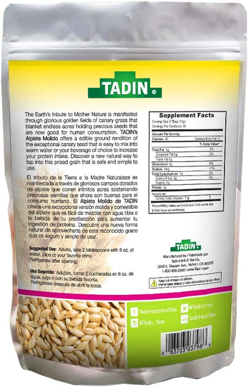 Ground Canary Seed 100% Natural Dietary Supplement for Human Consumption (2 P... by Tadin...